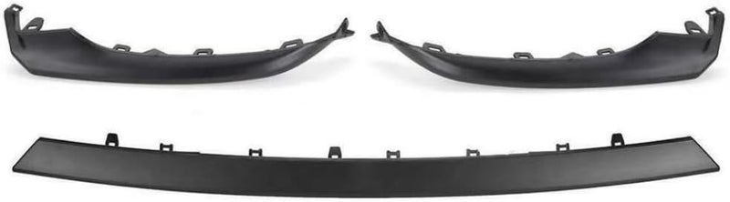 SKYJO Front Bumper Lower Grille Trim Molding 3Pcs For Toyota Camry SE XSE 2018 2019 2020 8TH Front Lower Bumper Trim Middle & Left Driver & Right Passenger Side 5312206040 (Matte Black) - Image 3